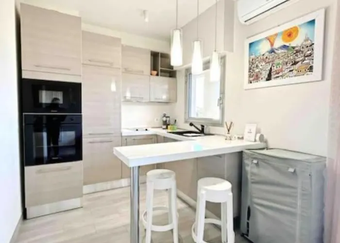 Il Gioiello : 2 Pers, Clim, Piscine, Parking Apartamento Antibes